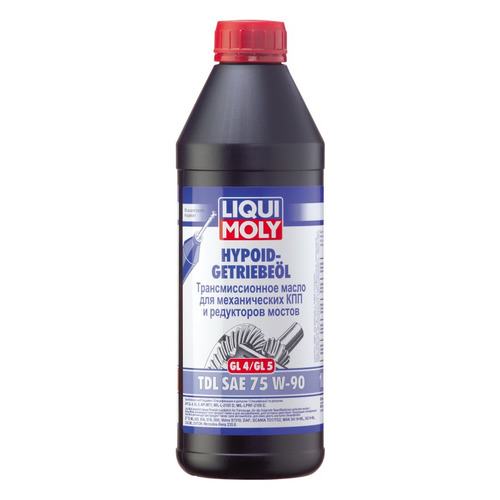 фото Масло трансм. liqui moly hypoid-getriebeoil tdl полусин. 1л мкпп (3945)