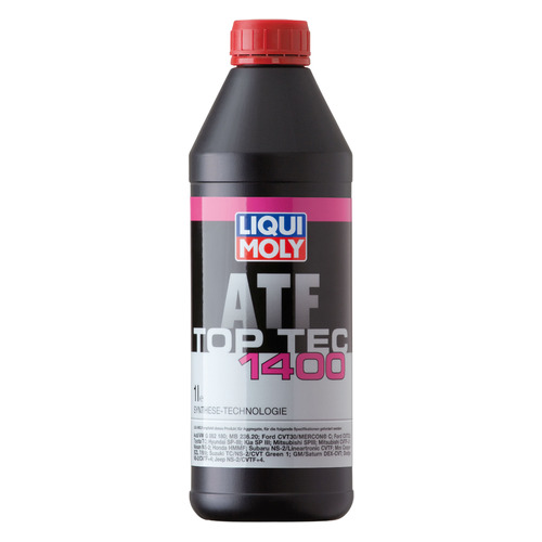 фото Масло трансмиссионное liqui moly top tec atf 1400, синтетическое, 1л, cvt [8041]