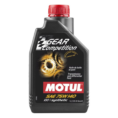 фото Масло трансмиссионное синтетическое motul gear ff comp, 75w-140, 1л [105779]