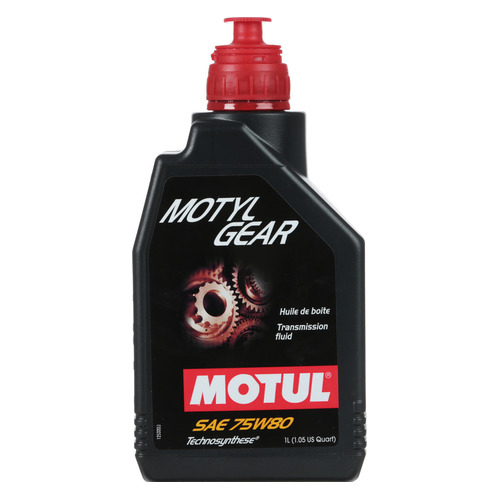 фото Масло трансмиссионное синтетическое motul motylgear, 75w-80, 1л [105782]