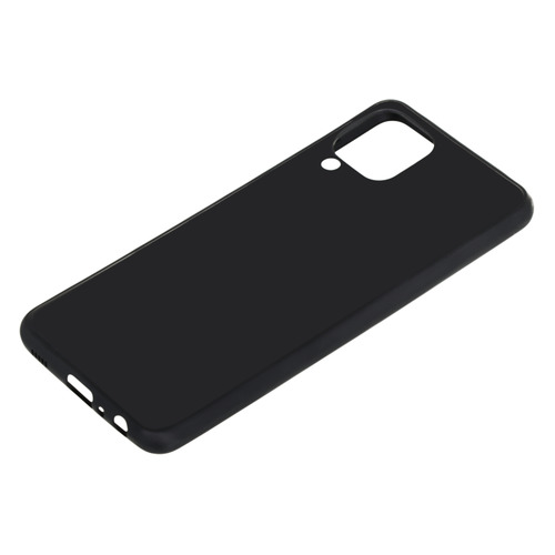 фото Чехол (клип-кейс) borasco silicone case, для samsung galaxy a22/m22, черный [40290]