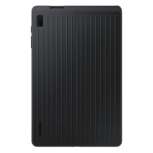 фото Чехол для планшета samsung protective standing cover, для samsung galaxy tab s7 fe, черный [ef-rt730cbegru]