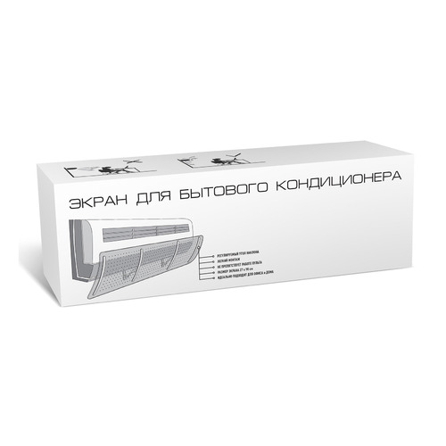 

Экран для кондиционера Topperr 3440 прозрачный, 3440
