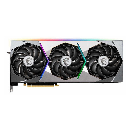 фото Видеокарта msi nvidia geforce rtx 3080 , rtx 3080 suprim x 10g lhr, 10гб, gddr6x, lhr, ret