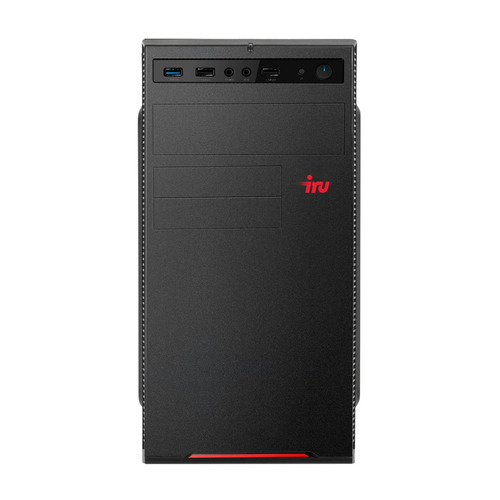 

Компьютер iRU Home 615, Intel Core i5 10400, DDR4 8ГБ, 1ТБ, 240ГБ(SSD), Intel UHD Graphics 630, Free DOS, черный [1552273], 615