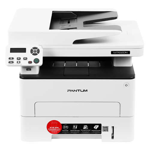 

МФУ лазерный Pantum M7102DN, A4, лазерный, серый, M7102DN
