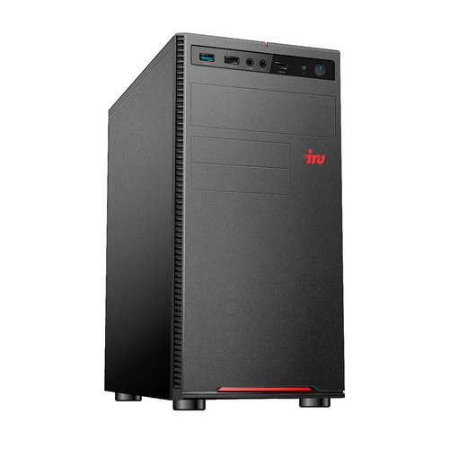 

Компьютер iRU Home 613, Intel Core i3 10100F, DDR4 8ГБ, 240ГБ(SSD), NVIDIA GeForce GT710 - 1024 Мб, Windows 10 Home, черный [1552411], 613