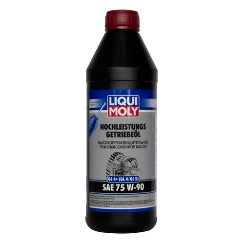 фото Масло трансмиссионное синтетическое liqui moly hochleistungs-getriebeoil gl-5, 75w-90, 1л [1950]