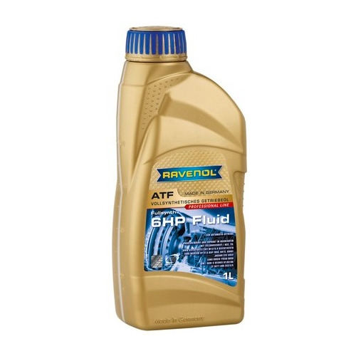 фото Масло трансмиссионное синтетическое ravenol atf 6 hp fluid, 1л [4014835732711]