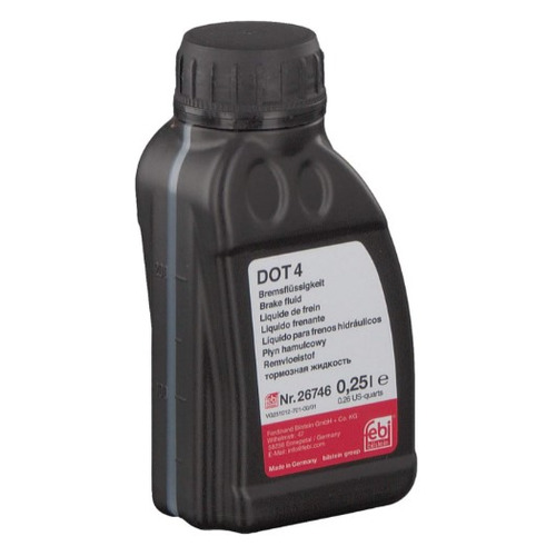 

Тормозная жидкость FEBI Brake Fluid, DOT 4, 0.25л [26746], Brake Fluid