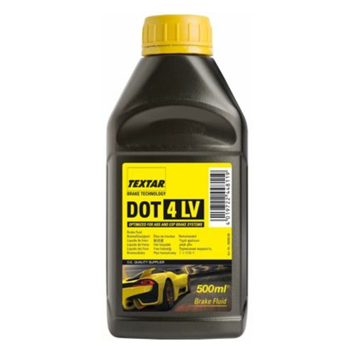 

Тормозная жидкость TEXTAR Brake Fluid, DOT 4, 0.5л [95006100], Brake Fluid