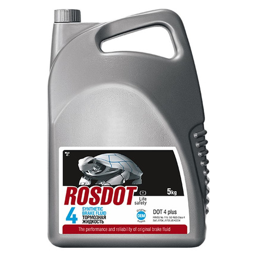 

Жидкость тормозн. Rosdot Brake FluidDOT 4 5кг (430101Н05), Brake Fluid