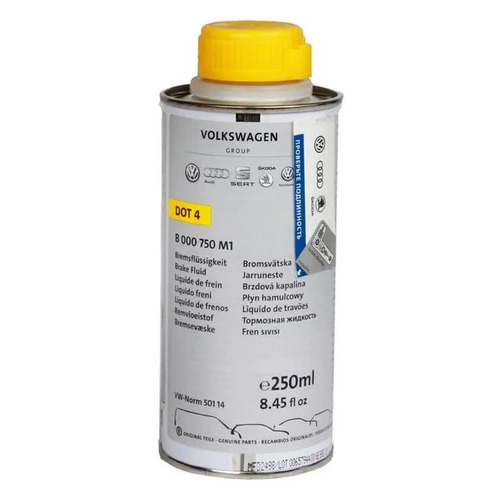 

Тормозная жидкость VAG Brake Fluid, DOT 4, 0.25л [b 000750m1], Brake Fluid