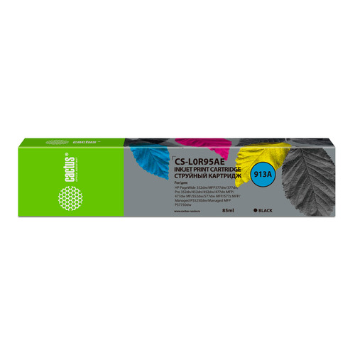 

Картридж Cactus CS-L0R95AE, 913A, черный / CS-L0R95AE, CS-L0R95AE