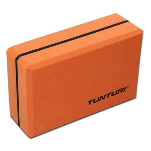 

Блок для йоги Tunturi 14TUSYO017 пеноматериал ш.:150мм в.:225мм т.:75мм оранжевый/черный, 14TUSYO017