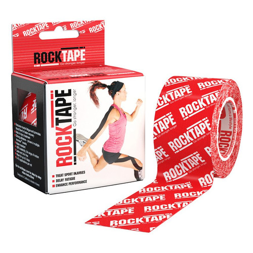 

Тейп кинезио Rocktape Classic 5м 5см красный/белый (21621), Classic