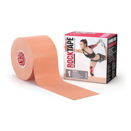 фото Тейп кинезио rocktape gentle 1 5м 5см бежевый (21630)