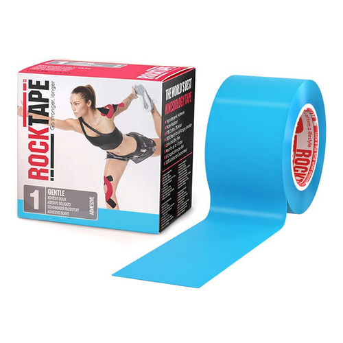 

Тейп кинезио Rocktape Gentle 1 5м 5см голубой (21632), Gentle 1