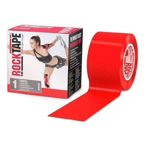 

Тейп кинезио Rocktape Gentle 1 5м 5см красный (21634), Gentle 1