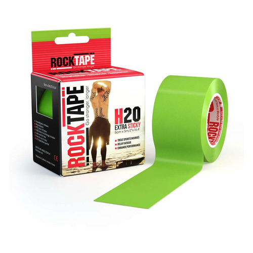 фото Тейп кинезио rocktape h2o 5м 5см зеленый (21616)