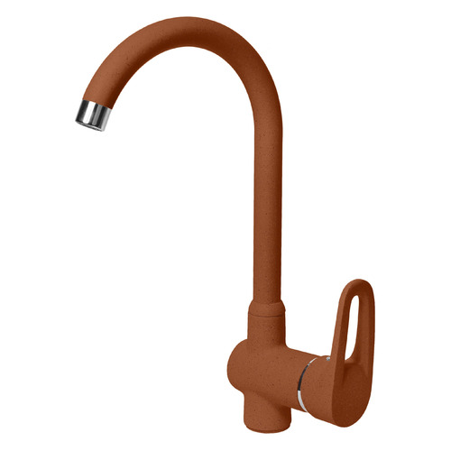 

Смеситель для кухни AquaGranitEx C-5035 307 (C-5035 (307)) терракот., 307