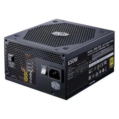 

Блок питания Cooler Master V650 Gold V2, 650Вт, 135мм, черный, retail [mpy-650v-afbag-eu], V650 Gold V2