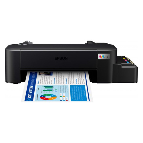 

Принтер струйный Epson L121 цветной, цвет: черный [c11cd76414], L121