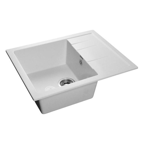 

Кухонная мойка GRANFEST Quadro Q650L, искусственный мрамор, 65см х 50см, иней, Q650L