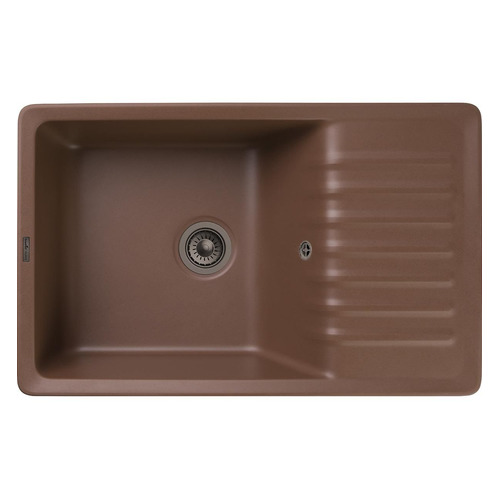 

Кухонная мойка GRANFEST Quarz Z72, кварц, 75.2см х 47.5см, терракотовый, Z72