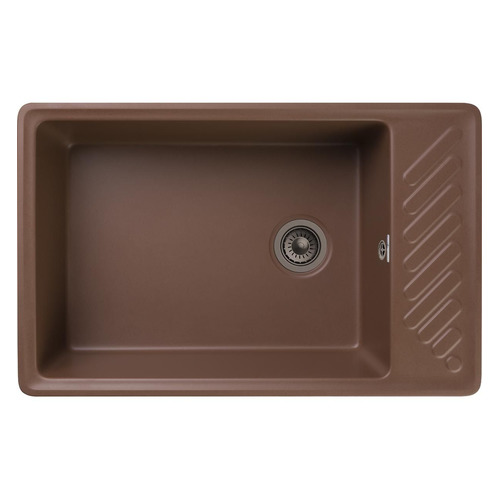 

Кухонная мойка GRANFEST Quarz Z51, кварц, 75.3см х 47.6см, терракотовый, Z51