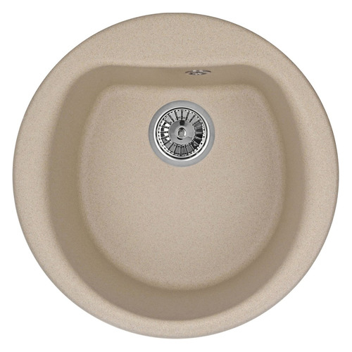 

Кухонная мойка GRANULA GR-5101, кварц, 50см х 50см, песок, GR-5101