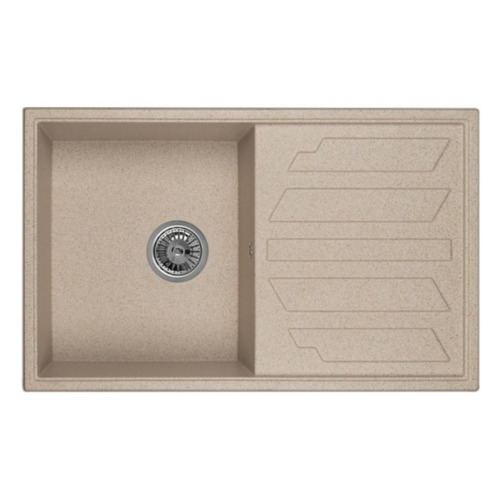 

Кухонная мойка GRANULA GR-8002, кварц, 79см х 50см, GR-8002