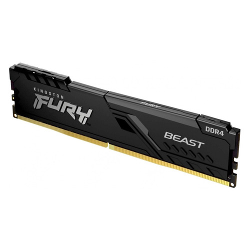 фото Модуль памяти kingston fury beast black kf437c19bb1/16 ddr4 - 16гб 3733, dimm, ret