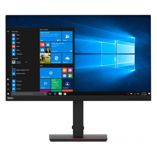 фото Монитор lenovo thinkvision s22e-20 21.5", черный [62c6kat1eu]