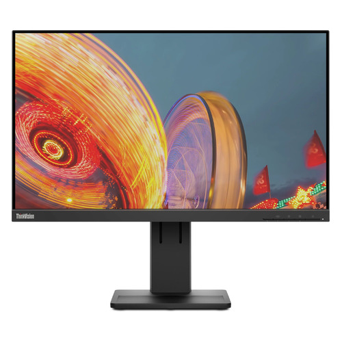 

Монитор Lenovo ThinkVision E24q-20 черный [62cfgat1eu], E24q-20