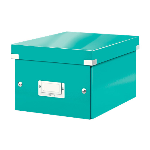 

Короб для хранения Leitz Click & Store, картон, бирюзовый [60430051], Click & Store