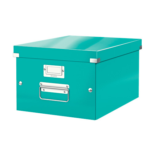 

Короб для хранения Leitz Click & Store, картон, бирюзовый [60440051], Click & Store