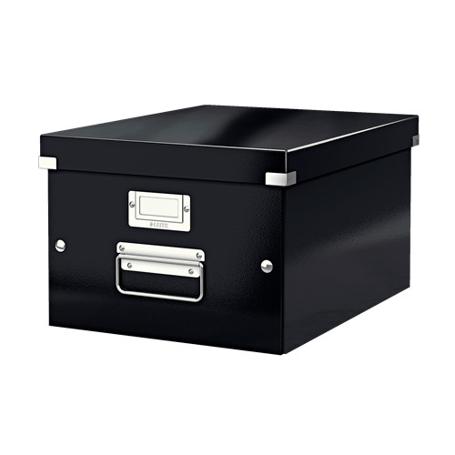 

Короб для хранения Leitz Click & Store, картон, черный [60440095], Click & Store