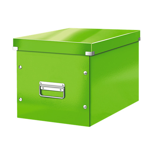 

Короб для хранения Leitz Click & Store L, картон, зеленый [61080054], Click & Store L