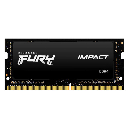

Модуль памяти Kingston Fury Impact KF426S16IB/16 DDR4 - 16ГБ 2666, SO-DIMM, Ret, KF426S16IB/16