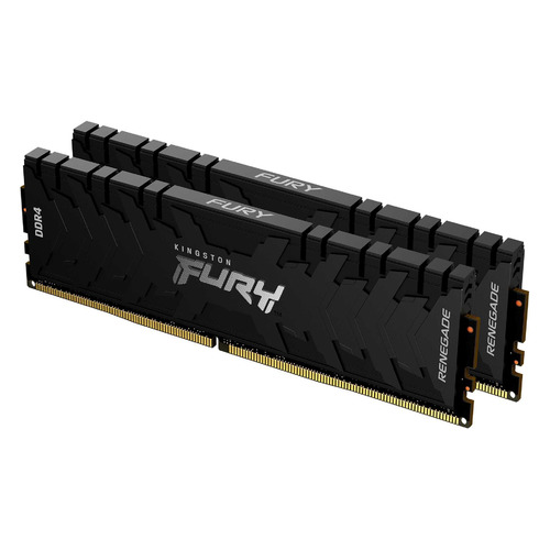 

Модуль памяти Kingston Fury Renegade Black KF430C15RBK2/16 DDR4 - 2x 8ГБ 3000, DIMM, Ret, KF430C15RBK2/16