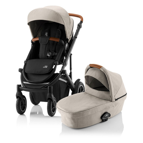 

Коляска 2 в 1 BRITAX ROEMER Smile III, Pure Beige/Black [sm20984], Бежевый/черный, Smile III