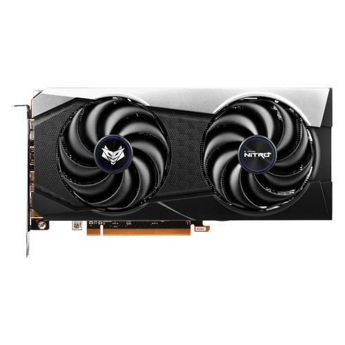 фото Видеокарта sapphire amd radeon rx 6600xt , 11309-01-20g rx 6600xt gaming oc nitro+, 8гб, gddr6, oc, lhr, ret