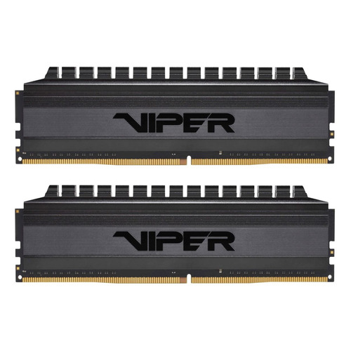 фото Модуль памяти patriot viper 4 blackout pvb464g320c6k ddr4 - 2x 32гб 3200, dimm, ret