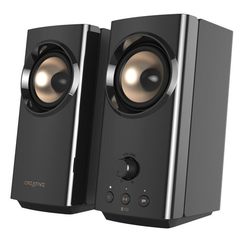 

Колонки Bluetooth Creative GigaWorks T60, 2.0, черный [51mf1705aa001], T60