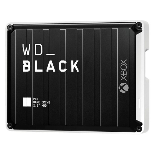 фото Внешний диск hdd wd p10 game drive wdba5g0040bbk-wesn, 4тб, черный