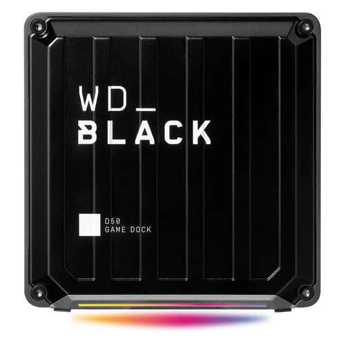 фото Внешний диск ssd wd d50 game dock wdba3u0000nbk-eesn, 0мб, черный