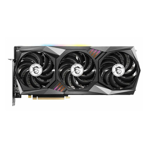 фото Видеокарта msi nvidia geforce rtx 3060ti, rtx 3060 ti gaming z trio 8g lhr, 8гб, gddr6, lhr, ret