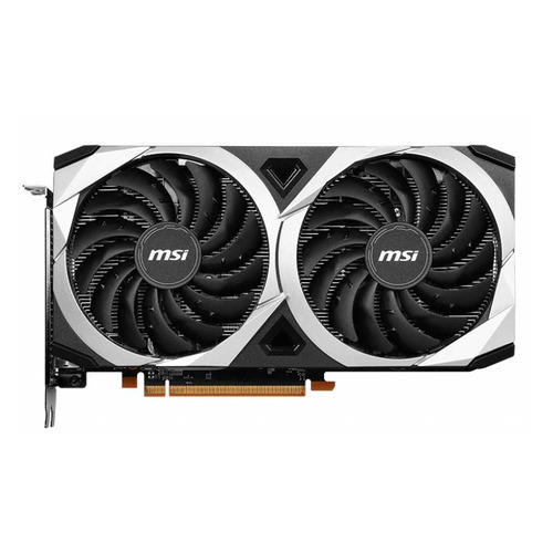 фото Видеокарта msi amd radeon rx 6600xt, rx 6600 xt mech 2x 8g oc, 8гб, gddr6, oc, ret [602-v502-07s]