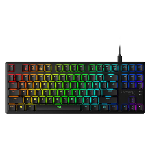 

Клавиатура HYPERX Alloy Origins Core TKL, USB, черный [hx-kb7blx-ru], Alloy Origins Core TKL